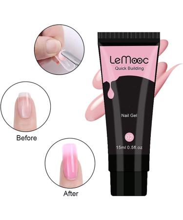 GMWD Poly Nail Gel Kit Gel Nail Extension Kits 3 Colours 15ml Polygel Nail Starter Kit Professional Nail Builder Gel Set Quick Extension Building Gel Starter Kit Nail Art Sets for Beginners - Buy Online on GoSupps.com