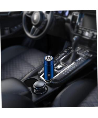 Mini Electric Shaver for Men Portable Car Rechargeable Shaver USB Rechargeable Razor Wet & Dry Use Rotary Electric Shaver for Travel Blue - Buy Online on GoSupps.com