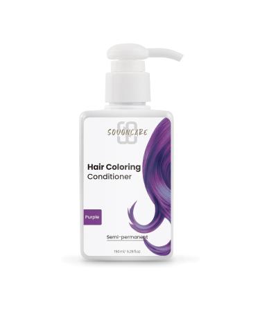 SOVONCARE Purple Semi-Permanent Hair Conditioner - Tint Colored Hair in 10 Mins 5.28 OZ Cruelty-Free | International Shipping Available - Buy Online on GoSupps.com