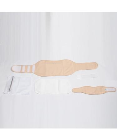 Organic Castor Oil Pack Set for Liver Detox & Thyroid Support | Reusable Cotton Flannel Compresses | 5-Pack for Stomach Waist & Neck Relief - Buy Online on GoSupps.com