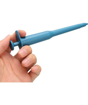 Pet Pill Plunger Popper Animal Medicine Feeder Side Grip Press Type with Silicone Tip for Dogs Cats Birds - Buy Online on GoSupps.com