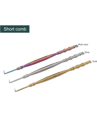 Sonew Stainless Steel Bamboo Shape Double Ended Lash Perm Lift Brush Tools for Perming Lashes Daily Mascara Brushing and Lash Combing - Buy Online on GoSupps.com