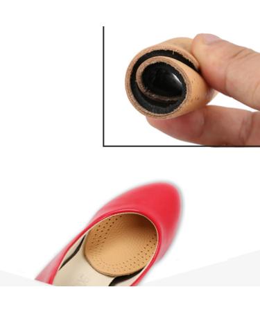 Shop Ipetboom Leather Half Insoles for Women - Yellow Forefoot Inserts for Heels Flats & Boots | Size L - Comfort & Style - Buy Online on GoSupps.com