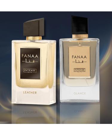 Eau De Parfum Sprays - Fanaa Leather & Fanaa Glance (100 ML) (3.4 Oz) (Pack of 2) - Long-Lasting Arabian Perfumes For Women & Men - Elegant Valentine s Day Gifts With Magnetic Gift Box Value Pack - Buy Online on GoSupps.com