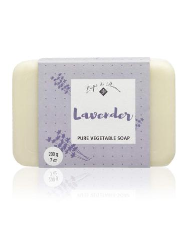 French Soap - Lavender - by L'epi de Provence - 200g 7 oz bar