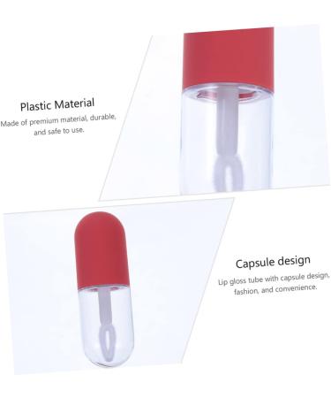 Vaguelly 20pi ces Lot De Contenants De Brillant Forme De Capsule Corps Transparent Pour Visualiser Volume Restant Pour Voyages Et Rangement - Buy Online on GoSupps.com