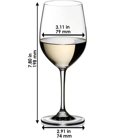 RIEDEL Vinum Chablis Pay 6 Get 8 Chablis/Chardonnay Glasses - 8 Count - Buy Online on GoSupps.com