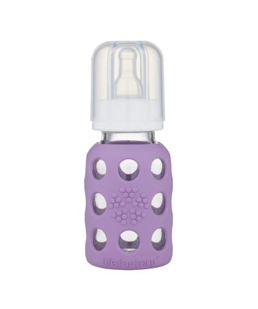 Lifefactory 4oz/9oz Glass Baby Bottle 4pk - Pink/Lavender/Raspberry/Grape - Buy Online on GoSupps.com