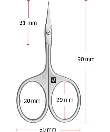 ZWILLING Cuticle Scissors - Tower Tip Precision for Manicure and Pedicure - Premium Silver - Buy Online on GoSupps.com