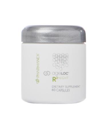Nu Skin ageLOC R2 Night Blend | Renewal & Energy Supplement | Cellular Detox & Mental Clarity | Dietary Broccoli Seed Extract | Resets Young Gene Clusters | 60 Capsules