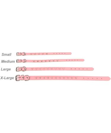 Adjustable Genuine Cow Leather Pet Collar for CatsDogs - Black Spiked Rivet - Medium Size 10.5-13 - Buy Online on GoSupps.com