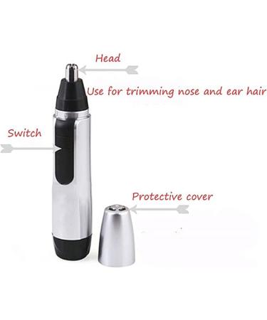 Premium Electric Nose Hair Trimmer - Efficient Ear & Face Hair Removal Tool for Men & Women - Buy Online on GoSupps.com