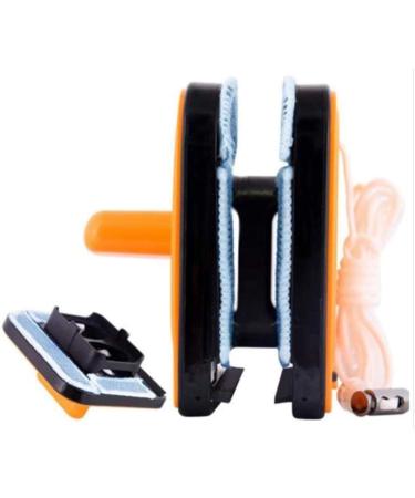Double Sided Magnetic Window Cleaner Ball Design/Anti-Off Handle Cleaner Glass Wiper Magnetic with Anti-Drop Safety Rope 15-30mm  - Buy Online on GoSupps.com