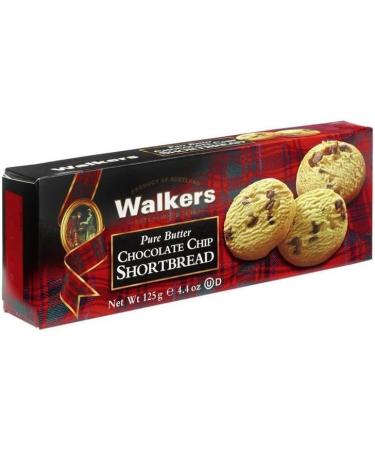 CHOCOLATE CHIP SHORTBREAD 125G WALKERS LOT DE 4 - Buy Online on GoSupps.com