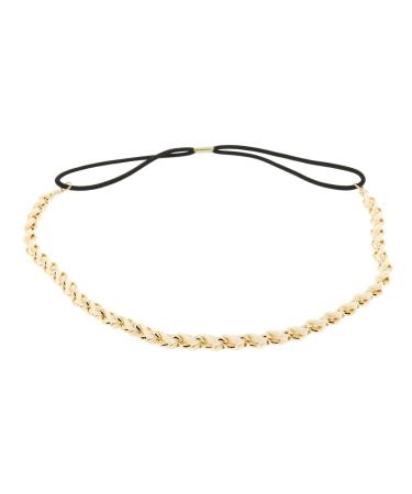 Buy White & Pink 2-Piece Ladies Hair Bands | Golden South Braided Velvet Headbands | Vintage Wedding & Boho Style Headwear - Buy Online on GoSupps.com