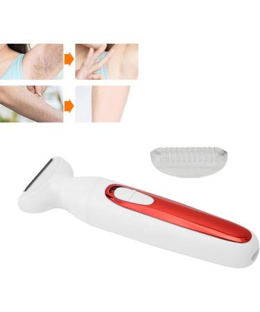 Buy Women's Waterproof Electric Razor - Premium Hair Removal for Bikini Armpits & Face - Wet & Dry Use (Red) - Buy Online on GoSupps.com