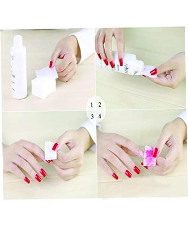  Beavorty Beavorty 650 Pieces Nail Polish Remover Wipes Nail Polish Beauty Supplies Nail Polish Remover Cotton Sheet White - Buy Online on GoSupps.com