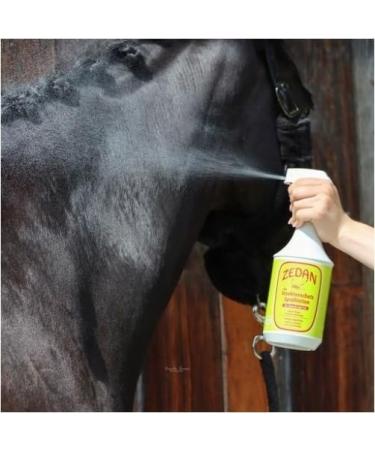 RL24 Zedan SP - Natural Insect Protection Spray for Horses & Riders | 2 x 1000 ml | Effective Against Flies Mosquitoes & More | Buy Now! - Buy Online on GoSupps.com