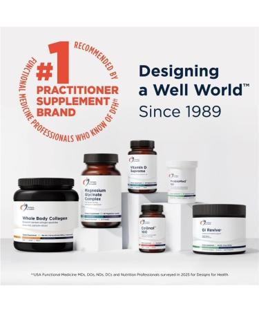 Designs for Health Homocysteine Supreme - Methylated B Vitamins with Riboflavin B6 B12 Folate L-Serine & TMG for Brain Support & Heart Health - Methylated Multivitamin (60 Capsules) 60 Count (Pack of 1) - Buy Online on GoSupps.com