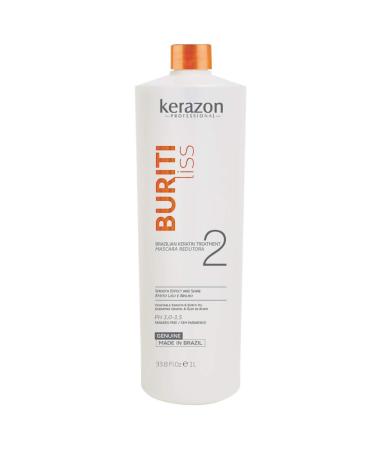 Brazilian Keratin Treatment 34fl.oz/1L Tratamiento de Keratina Brasilera Importada Buriti Liss