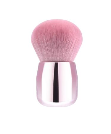 RUNGANG Nail Dust Brush  Fluffy Brush for Nail Dust  Soft Dust Brush for Acrylic Nails  Durable Kabuki Cleaner Brush for Makeup - Pink