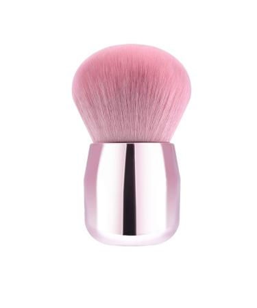 RUNGANG Nail Dust Brush  Fluffy Brush for Nail Dust  Soft Dust Brush for Acrylic Nails  Durable Kabuki Cleaner Brush for Makeup - Pink