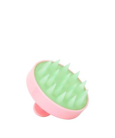 Pacifica Beauty Clarifying Shampoo Brush | Exfoliating Scalp Massager | Vegan Hair and Scalp Care Tool in Pink + Green - Buy Online on GoSupps.com