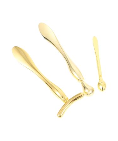 Angoily 3pi ces Applicateur De Pour Yeux Spatule De Massage Pour Visage Contour Yeux Outils De Pour Hydratation Et Soin Peau