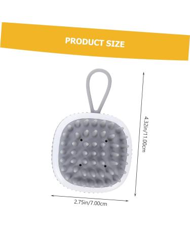 Beaupretty 9-StK Silicone Shampoo Brush - Kids' Scalp & Body Peeling Massager for Thorough Cleaning - Buy Online on GoSupps.com