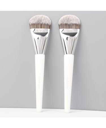 Enzo Ken Flat Foundation Brush | Large Liquid Makeup Brush for Blusher Bronzer & DIY Facial Masks - 6.5in Wide Cream Contour Brush - Buy Online on GoSupps.com