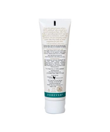 Forever Aloe Vera Gelly 100% Stabilized Gel 118ml (4 fl. oz) - Forever Living's Best Aloe Vera Product - Buy Online on GoSupps.com