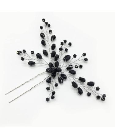 Lurrose Elegant Bridal Hairpins - Crystal Rhinestone Hair Accessories for Women & Girls - International Shipping Available - Buy Online on GoSupps.com