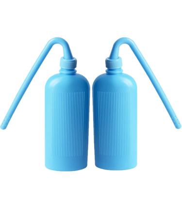 2PCS Colostomy Bag Cleaning Tool, Ostomy Bag Washing Bottle, Suitable for Cleaning of All ostomy Bags 2pcs Bottle