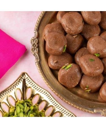 Rakhi Diwali Special (Brown Peda 400g) Gift Hamper for Brother Sister Delicious Indian Traditional Sweets Best Gift For All Occasions Tasty Treat For Family & Friends Sold By Kidzbuzz