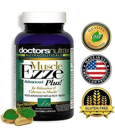Doctors Nutra Nutraceuticals Pack of 3 Natural Relaxant Muscle Ezze Plus Advanced Day-Time Night-Time 24-7 Maximum Strength Capsules. - Buy Online on GoSupps.com