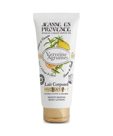 Jeanne En Provence JEANNE EN PROVENCE - Moisturizing and Perfumed Body Lotion - Citrus Verbena Scent - 95% Naturally Derived Ingredients - Dry Skin - Made in Grasse France - 200 ml