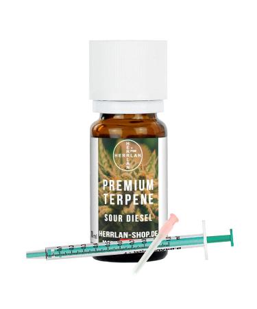 Terpene concentrates I Sour Diesel I 5 ml I Flavor isolate for flavoring I Herrlan - Made in Germany Sour Diesel 5 ml