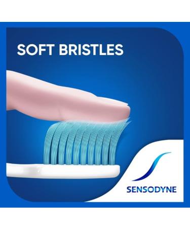 Buy Sensodyne Sensitive Toothbrush (Soft) - Pack of 3 (Colors Vary) | International Shipping Available - Buy Online on GoSupps.com