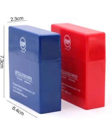 OmeHoin Dental Bite Articulating Paper - 600 PCS Blue Strips | International Shipping Available - Buy Online on GoSupps.com