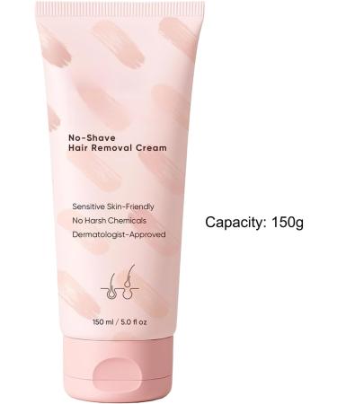  WJnflQN Pubic Hair Removal Cream 150ml No-Shave Skin Lotion Intimate Area Hair Removal Cream | For Underarms Arms Elbows Chest and Body - Buy Online on GoSupps.com