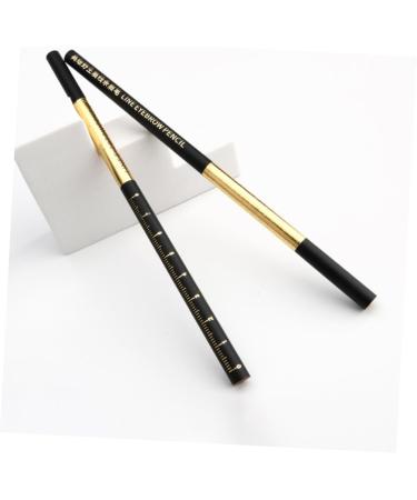 DOITOOL Mecanical Pencils 2pcs Eyebrow Pencil Eyebrow Pen Eyebrow Drawing Pencils Brow Pens Woman Water Proof 1 count (Pack of 1) As Shown - Buy Online on GoSupps.com