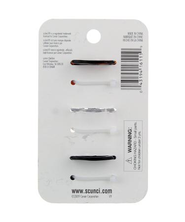 Scunci Effortless Beauty Jaw Clips - 3 Assorted Color Set for Easy Styling - Buy Online on GoSupps.com