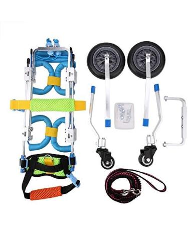 Pet Wheelchair Four Wheels Adjustable Dog Pet Wheelchair Hind Legs Rehabilitation Dog Wheelchair for Back Legs - Buy Online on GoSupps.com