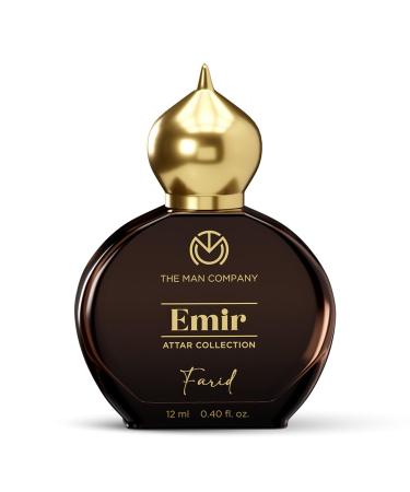 The Man Company 100% Alcohol-Free Attar Perfume for Men Farid Emir Collection | Premium Long Lasting Fragrance | 35% Highly Concentrated Perfume Oil - Buy Online on GoSupps.com