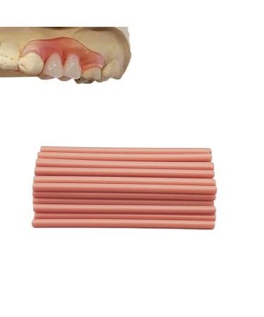 Fake Teeth-Gum Material for Making Temporary Partial or Full Denture Tooth Fixing Kit for Improving Condident Smile (Light Pink)