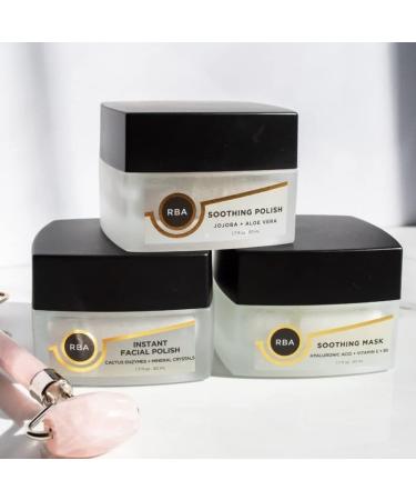 RBA Skincare Soothing Polish | Natural Exfoliant with Jojo Beads & Aloe Vera | Smooth Skin Texture - 50 ml - Buy Online on GoSupps.com