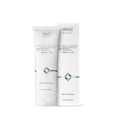SuzanObagiMD Physical Defense Broad Spectrum SPF 40 Mineral Face Sunscreen - 3.4 oz - Buy Online on GoSupps.com