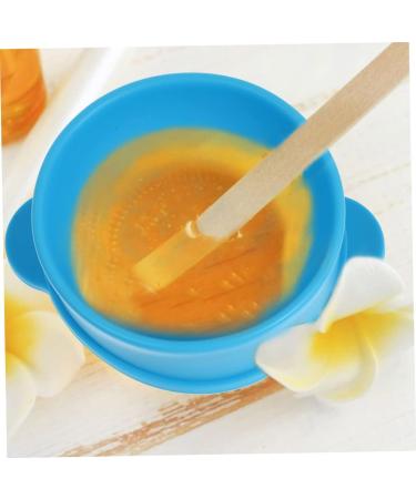 Minkissy Melting Wax Bowl Set - Non-Stick Silicone Wax Heater Accessories - High-Temperature Resistant & Foldable Beauty Tool - 13.2x11cm - Buy Online on GoSupps.com