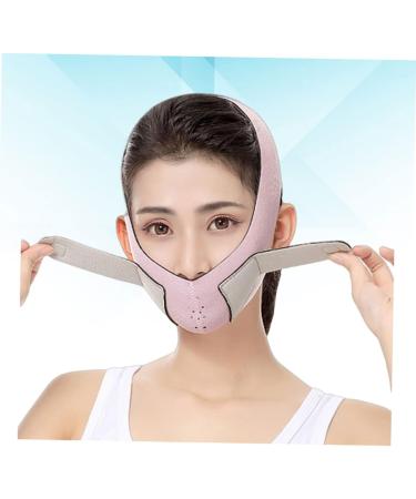 Double Chin Strap for Slimming Cheeks Firming Belt Band for Lifting the Cheek Slimming on the Face Facelift Belt Face Slim Thin Tight Pink Noodles - Buy Online on GoSupps.com