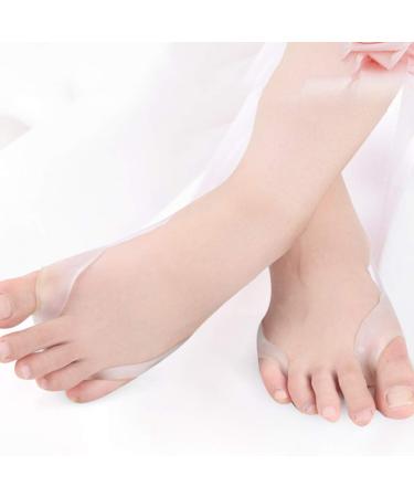 Thumb Splint Set for Big Bunion & Hallux Valgus Pain Relief | 1 Pair White Thumb Splints for Foot Care Protector & Separator Included - Buy Online on GoSupps.com